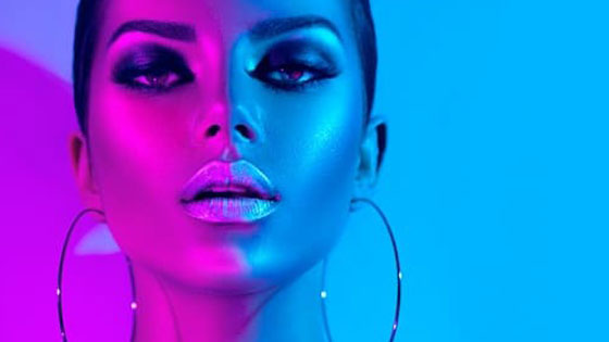 Dermal Fillers - A woman with sexy pout injected with Juvederm lip dermal filler
