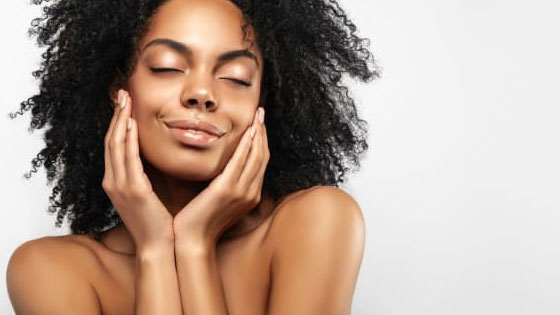 Dermal Fillers - A woman with sexy pout thanks to Restylane dermal filler